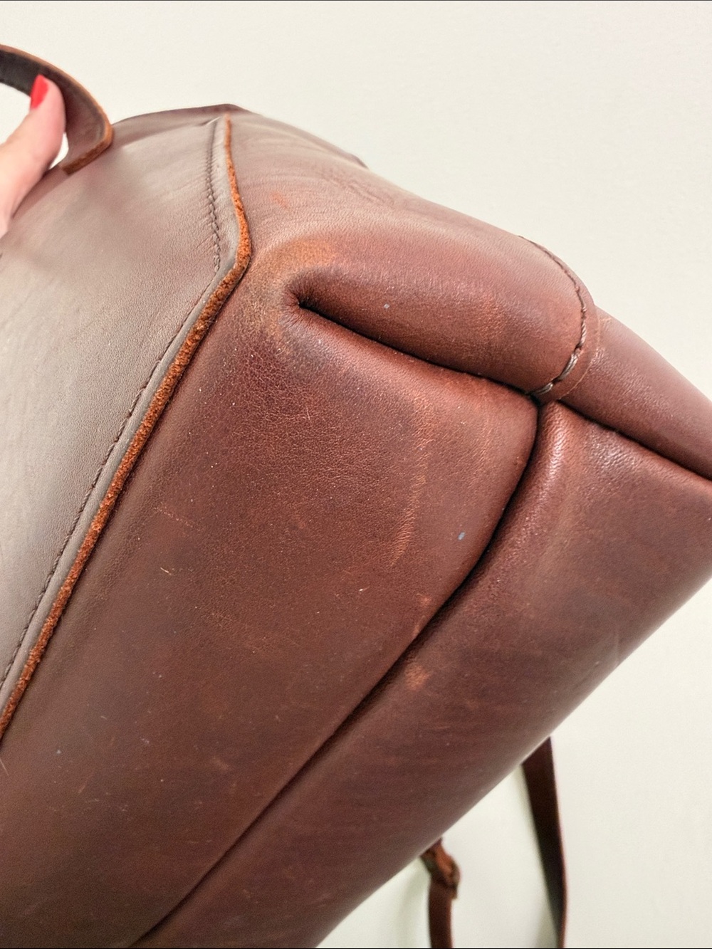 Portland Leather Goods Mini Crossbody tote - Picture 8 of 13